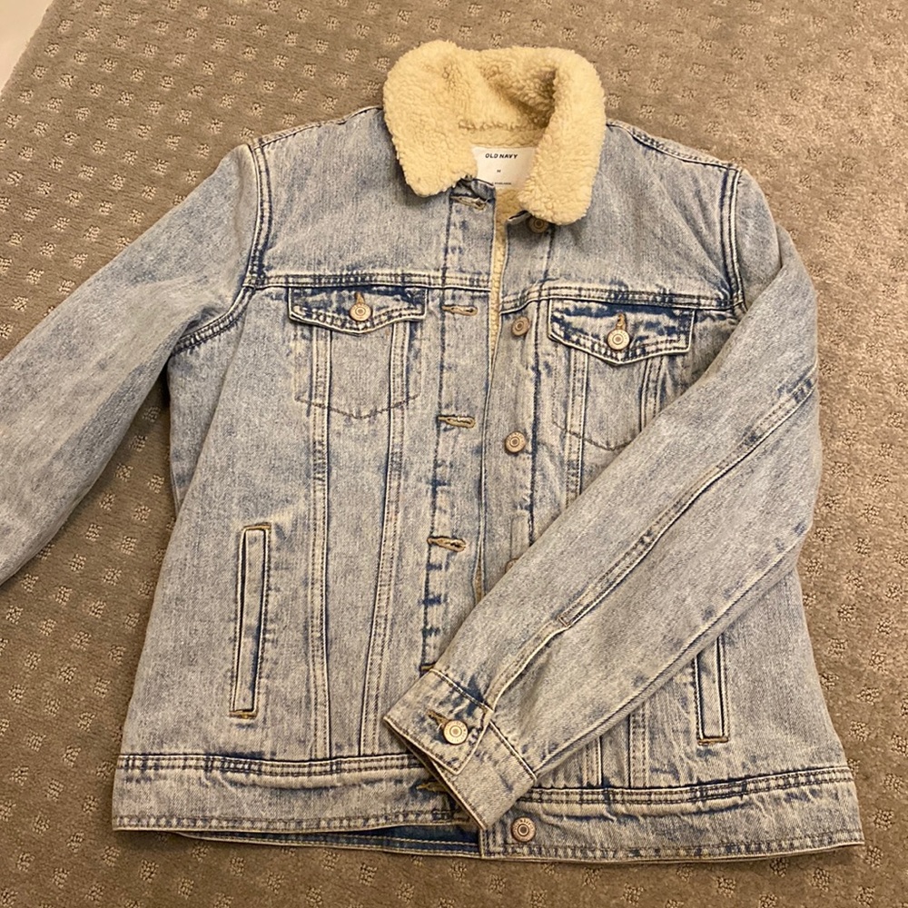 Old Navy Sherpa Jean Jacket